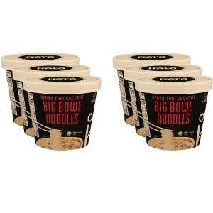 Ocean's Halo Vegan Thai Coconut Big Bowl of Noodles - Case of 6 - 4.02 oz - 1 of 2