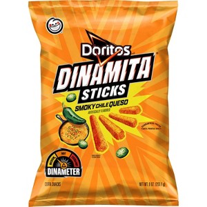 Doritos Dinamita Smoky Chile Queso Tortilla Sticks - 9oz - 1 of 4