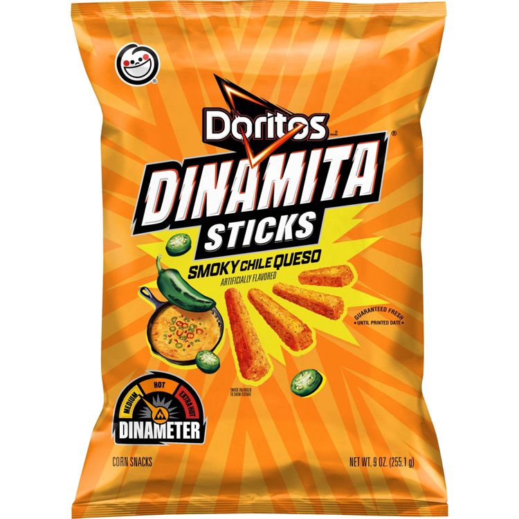 Doritos Dinamita Smoky Chile Queso Tortilla Sticks - 9oz : Target