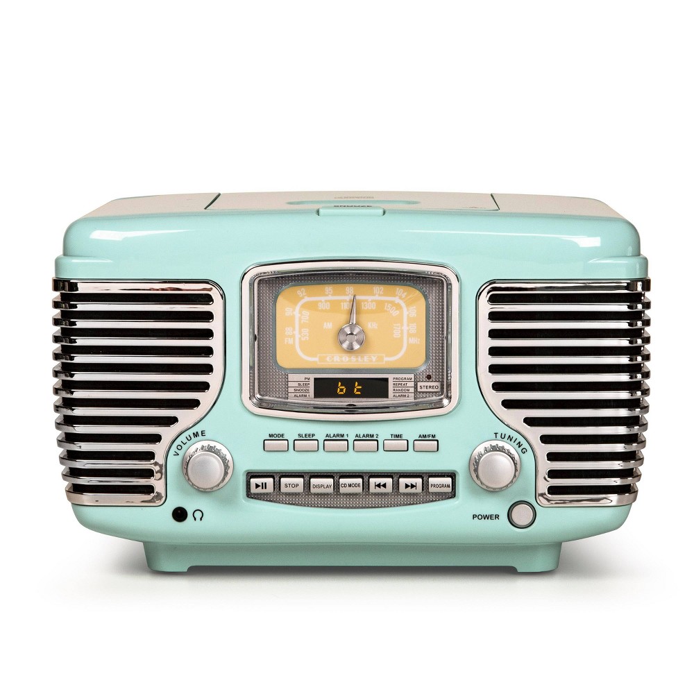 Crosley Corsair Radio Cd Player - Aqua Blue