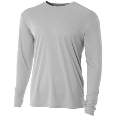 Men's Full Body Pattern Long Sleeve T-shirt, Anti-uv Sunscreen Sun