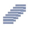 C&F Home Blue & White Stripe Cotton July 4th Woven Placemat Set of 6 - 2 of 4