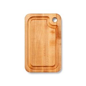 John Boos Block Prestige Edge Grain Maple Wood Reversible Cutting Board with Fluid Channel - 1 of 4