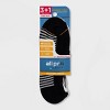 All Pro Women's Ultralight 3+1 Bonus Pack Low Liner Athletic Socks - Black/White/Heather Gray 4-10 - 2 of 3
