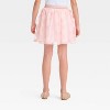 Girls' 'Floral' Tulle Skirt - Cat & Jack™ Peach Orange - 2 of 3