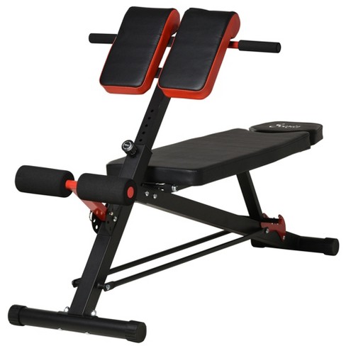 Adjustable workout bench with best sale leg extension