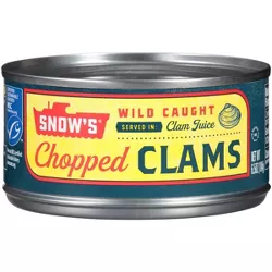 Snow's Chopped Clams - 6.5oz