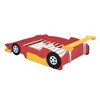 Full Size Race Car-Shaped Platform Bed with Wheels - 4 of 4