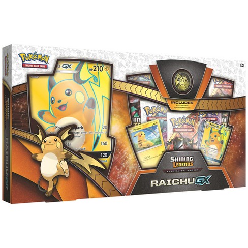 Pokemon Trading Card Game Shining Legends Special Collection Raichu Gx Box