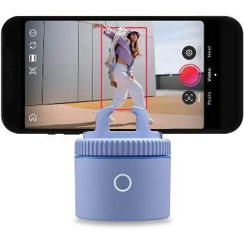 Pivo Pod Lite Auto Face Tracking Phone Holder, 360° Rotation, Handsfree Video Recording - Blue