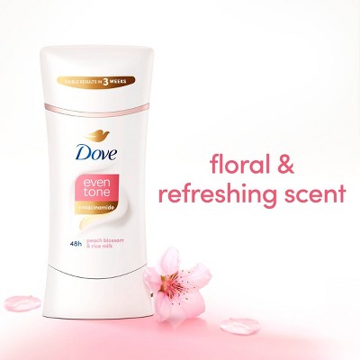 Dove Beauty Even Tone Rejuvenating Blossom 48-Hour Women&#39;s Antiperspirant &#38; Deodorant Stick - 2.6oz