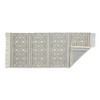 Design Imports Diamond Textured Fringe - Natural & Gray - 2 Ft 3 In X 6 Ft - 2 of 4