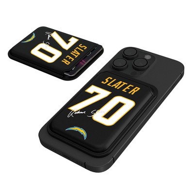 Keyscaper NFL Los Angeles Chargers Players Game Tactic Black Magnetic Credit Card Wallet