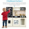 Best Choice Products Pretend Play Kitchen Wooden Toy Set for Kids w/ Telephone, Utensils, Oven, Microwave - 2 of 4