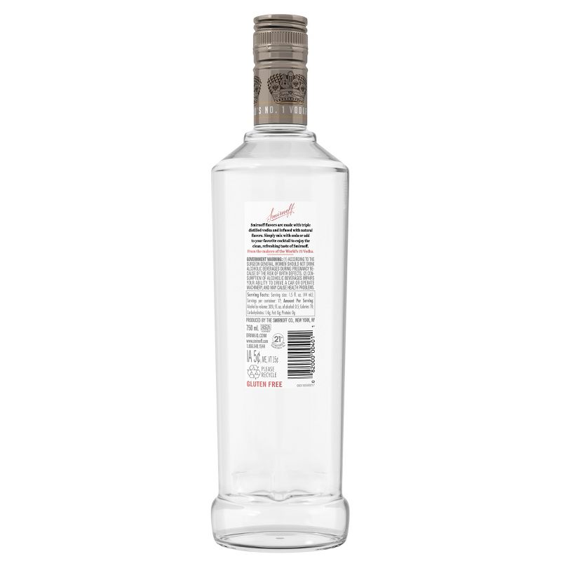 Smirnoff Twist of Vanilla Flavored Vodka - 750ml Bottle, 2 of 8