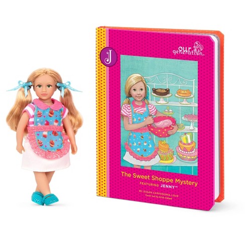 Our Generation Read & Play Set - 6" Baking Mini Doll Jenny with Storybook - image 1 of 4