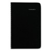 DayMinder Block Format Weekly Appointment Book, Tabbed Telephone/Add Section, 8.5 x 5.5, Black, 12-Month (Jan to Dec): 2025 - 3 of 4