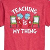 Men's - Dr. Seuss - Teaching Is My Thing Short Sleeve Graphic T-Shirt - 2 of 4