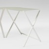 Modern Glass L Shaped Gaming Computer Desk White - Saracina Home - 3 of 4