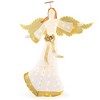 Costway 5.2 FT Lighted Angel with Halo & Bow Zip Ties & Ground Stakes 180 LED Lights - 2 of 4