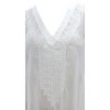 LA LEELA women's Vacation Casual Swim Holiday Beachwear Summer Beach Dress Plus Size Fashion Bathing Suit Cover-up for Women 2X-3X White, Solid - 3 of 3