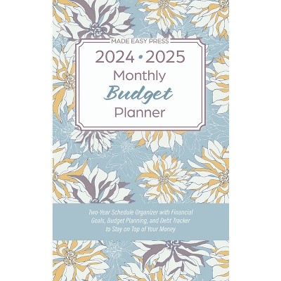2024-2025 Monthly Budget Planner - by  Made Easy Press (Hardcover)