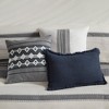 Gracie Mills Elena Oversized Cotton Jacquard Comforter Set - 4 of 4