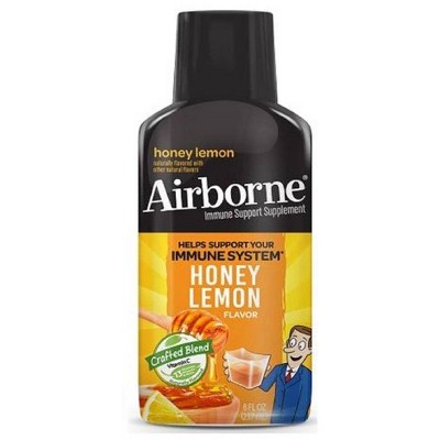 Airborne Honey Vitamin C Liquid - Lemon - 8 fl oz