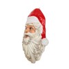 Garden Elements Fiberglass Indoor Christmas Wall Decor, Santa Claus Face, 19" - 2 of 4