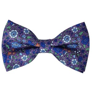 Men's Floral Printed Design 2.75 W And 4.75 L Inch Pre-Tied adjustable Bow Tie - 1 of 3