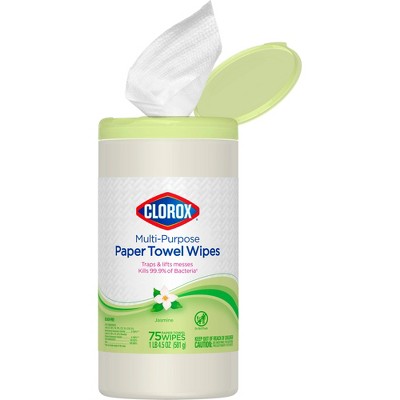 Clorox Jasmine Paper Towel Wipes - 75ct_2