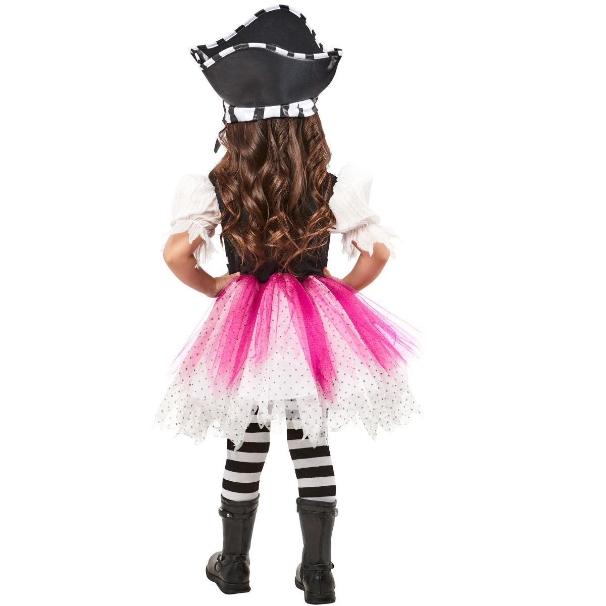Rubies Pink Plundering Pirate Toddler Girls Costume - thumbnail 2