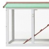 vidaXL Rabbit Hutch Brown and White Solid Fir Wood, Plywood Large - 4 of 4