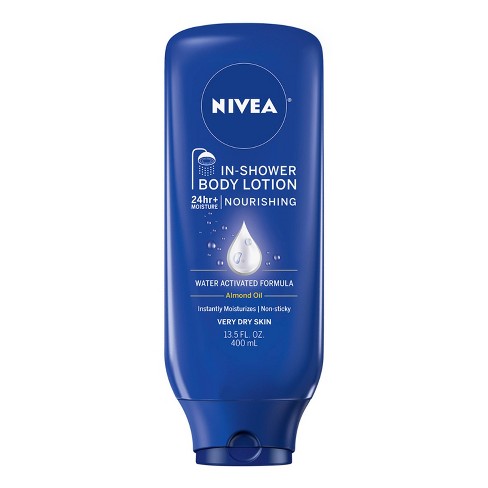 Nivea Nourishing In Shower Body Lotion For Dry Skin Fresh - 13.5 Fl Oz :  Target