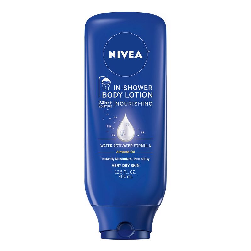 NIVEA Nourishing In Shower Body Lotion for Dry Skin Fresh - 13.5 fl oz, 1 of 9