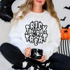 Simply Sage Market Women's Graphic Sweatshirt Trick Or Treat Colorful Web - 2 of 4
