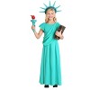 HalloweenCostumes.com Girl's Statue of Liberty Costume - 3 of 3