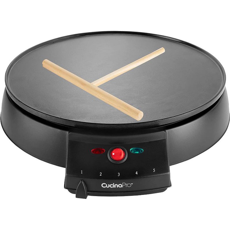 CucinaPro Electric Non-stick Crepe Maker & Griddle 12", 2 of 4