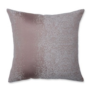 Illuminaire Blush Mini Square Throw Pillow - Pillow Perfect, Pink Gray