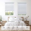 Linen Avenue Cordless Faux Wood Blind, Partial Inside Mount (Arrives ½ Inch Narrower) - 2 of 4