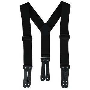 Welch Men's Big & Tall 2 Inch Super Tuff Stuff Y-Back Button On Work Suspender - 1 of 3
