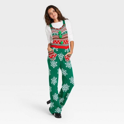 target green jumpsuit