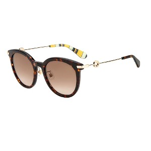 Kate Spade KS Keesey/G/S 086_HA Womens Round Sunglasses Havana 53mm - 1 of 3
