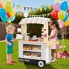 Safstar Kids Snacks & Sweets Food Cart Kids Toy Cart Play Set w/ 30 PCS Accessories - 4 of 4