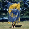 NBA Golden State Warriors Tie Dye Beach Towel 30 x 60 inches - 4 of 4