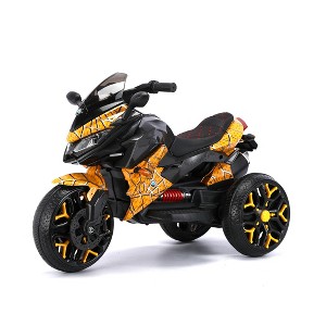 YOOCOZZ 12V Rechargeable Kids Ride-On Motorcycle - 3-Wheels Battery Powered Motorbike - 1 of 4