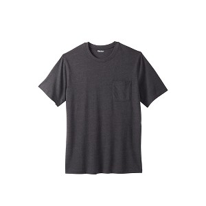 KingSize Shrink-Less Lightweight Pocket Crewneck T-Shirt - 1 of 4