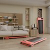 CENGHU Walking Pad with Quiet 2.0 HP Motor, Countdown Modes, 220 lbs Weight Capacity for Home or Office Workouts, Portable Treadmill Walking, Red - 3 of 4
