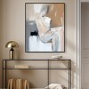 Art Remedy Slow Transitions Boho elegant abstract wall art Framed - 2 of 4