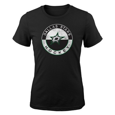 NHL Dallas Stars Girls' Crew Neck T-Shirt - XS